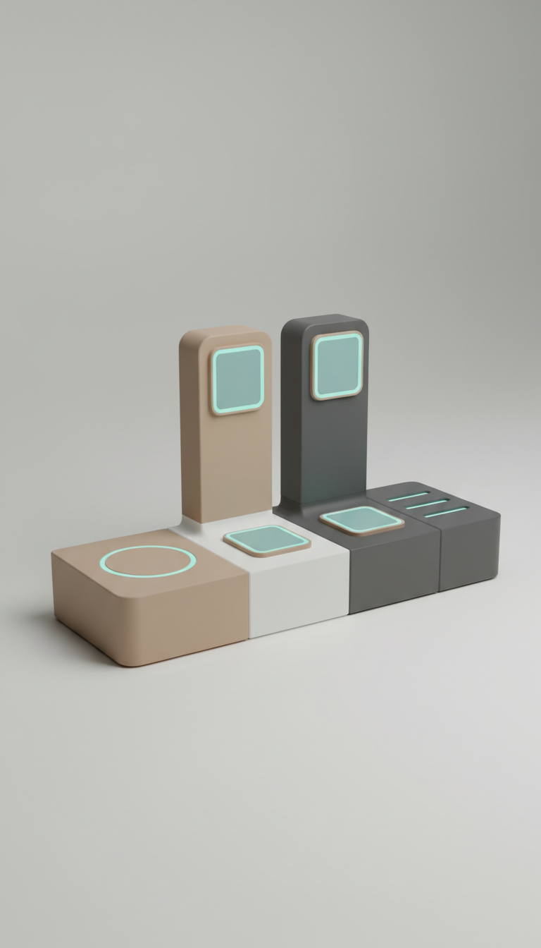Modular Charging Dock with Aluminum Base